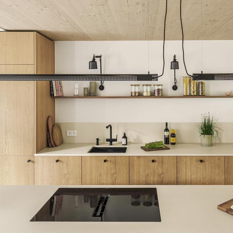 Plan de travail sur mesure en Dekton® Aeris